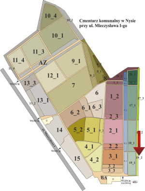 Brak mapy sektorowej