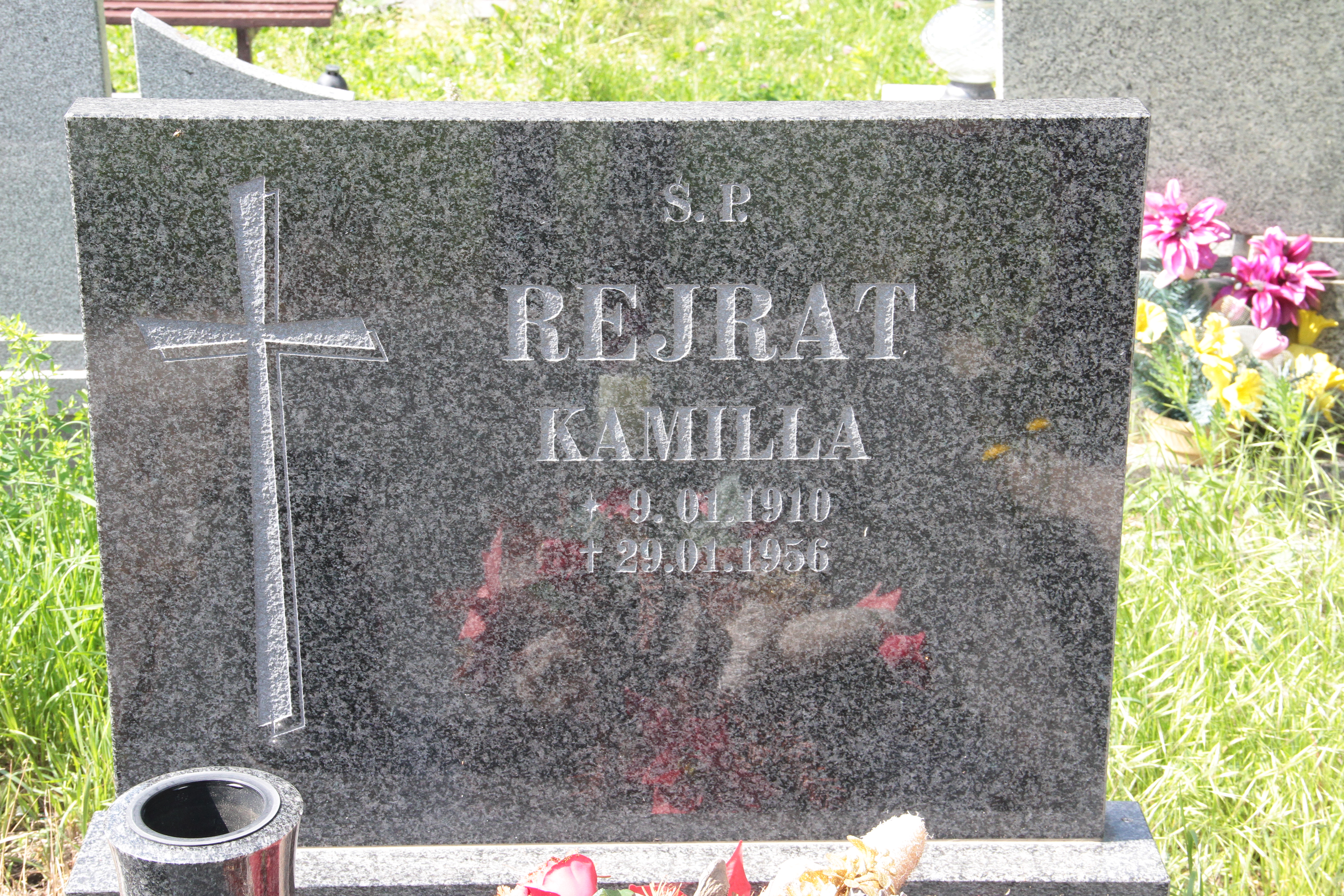 Kamila Rejrat 1910 Nysa - Grobonet - Wyszukiwarka osób pochowanych