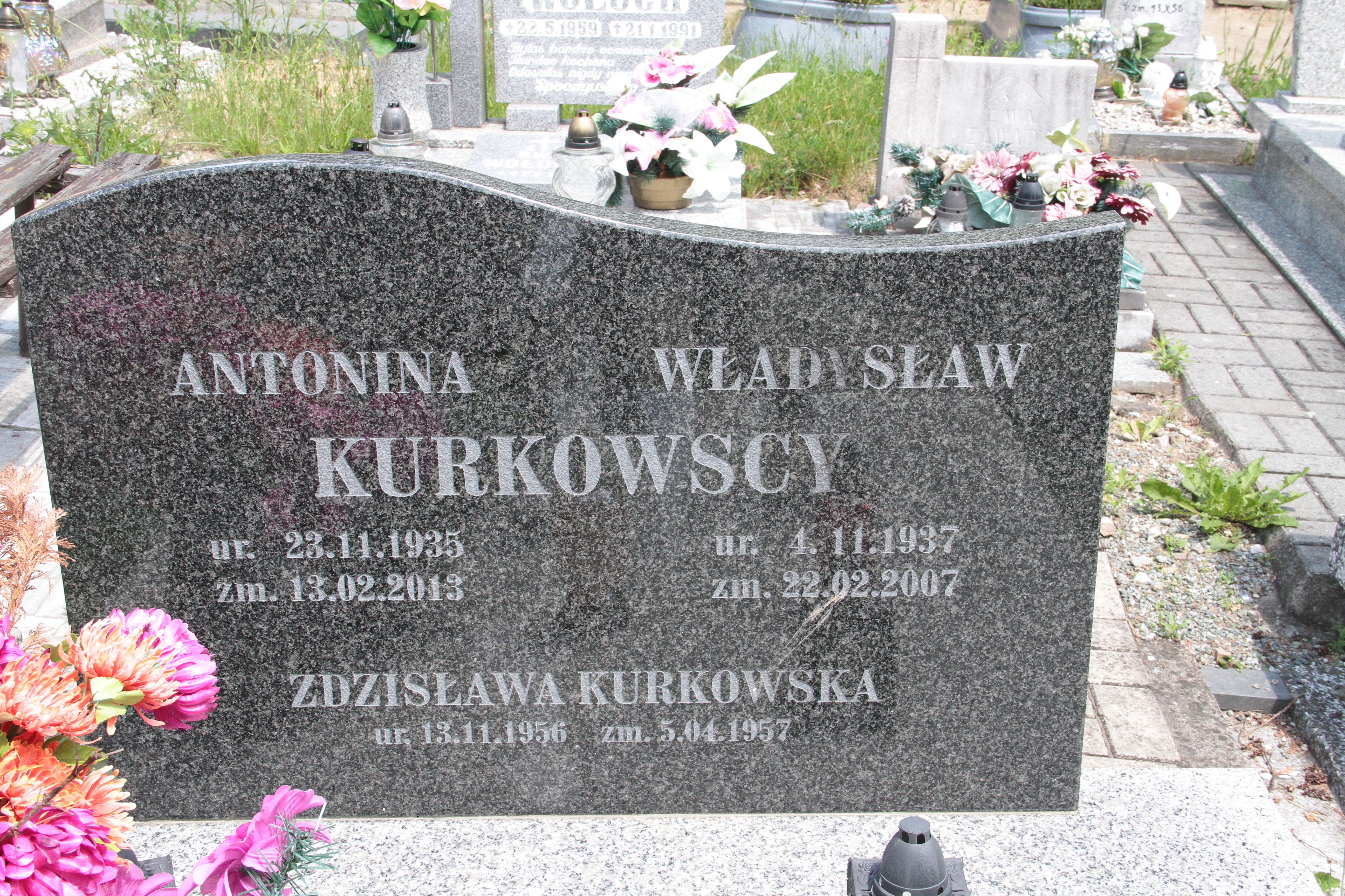 Zdzisława Kurkowska 1956 Nysa - Grobonet - Wyszukiwarka osób pochowanych