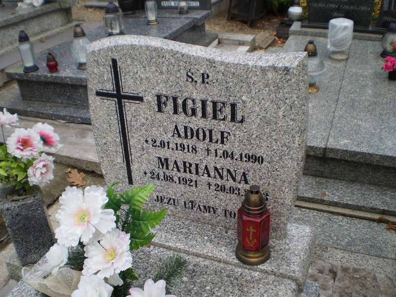 Adolf Figiel 1918 Nysa - Grobonet - Wyszukiwarka osób pochowanych