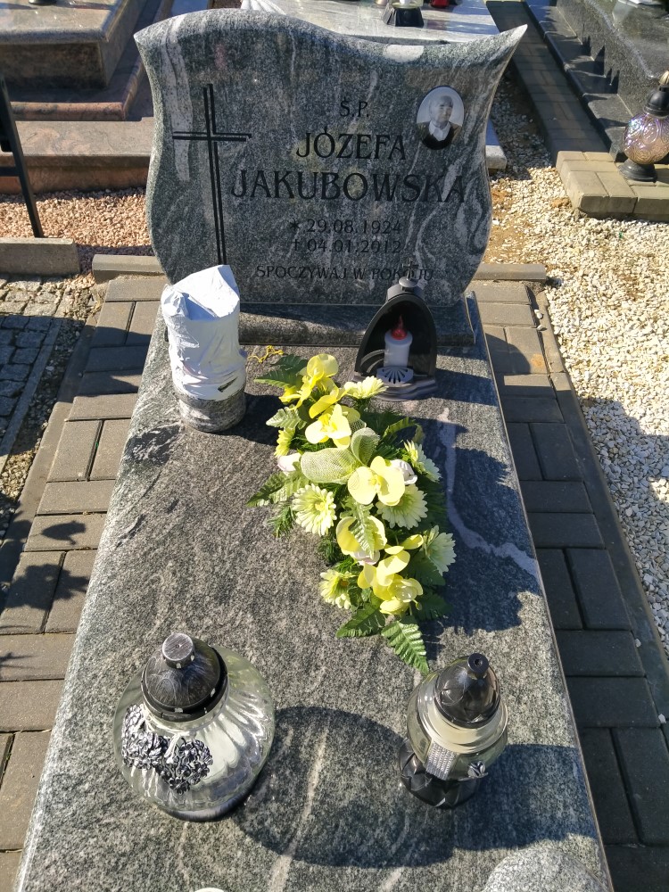 Józefa Jakubowska 1924 Nysa - Grobonet - Wyszukiwarka osób pochowanych