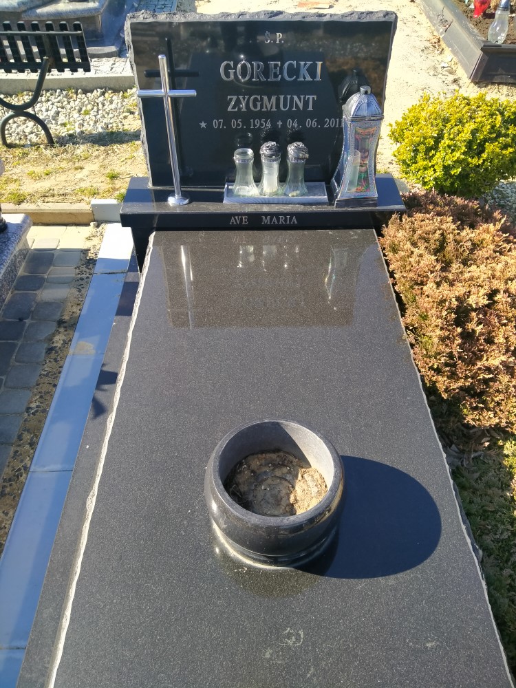 Grób Zygmunt Górecki