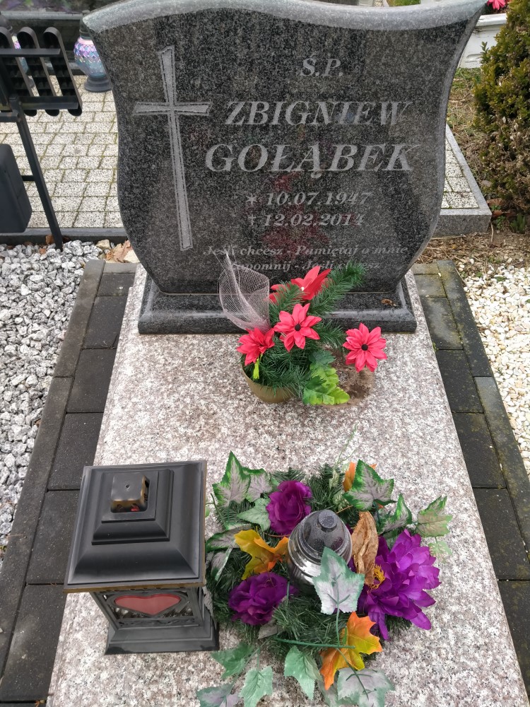 Zbigniew Gołąbek 1947 Nysa - Grobonet - Wyszukiwarka osób pochowanych