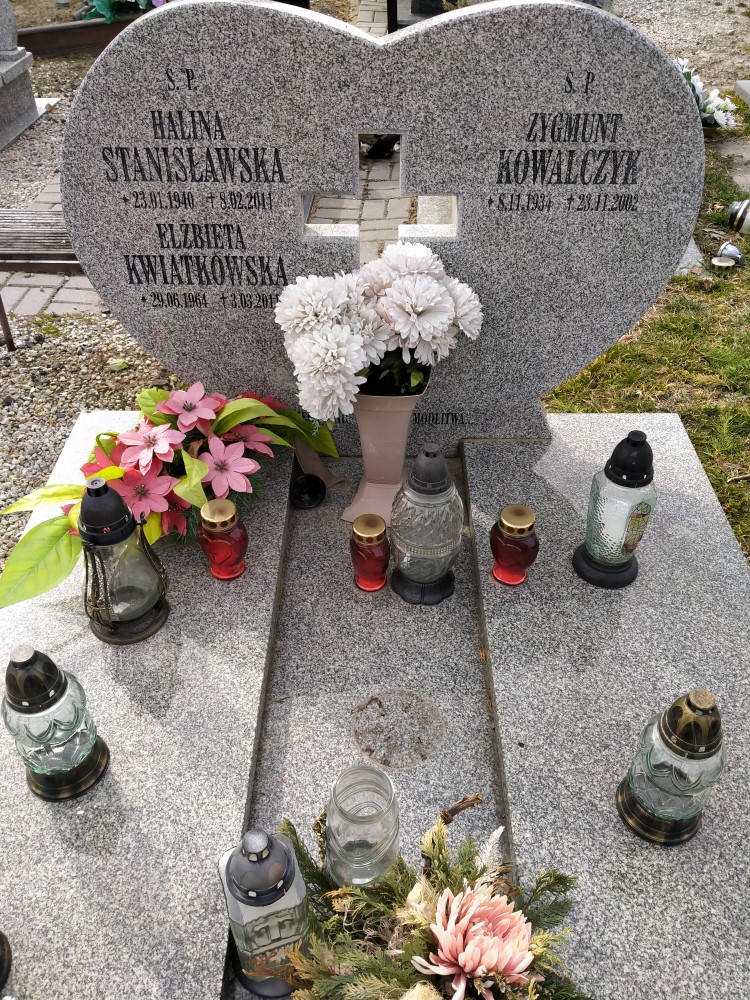 Grób Elżbieta -urna Kwiatkowska