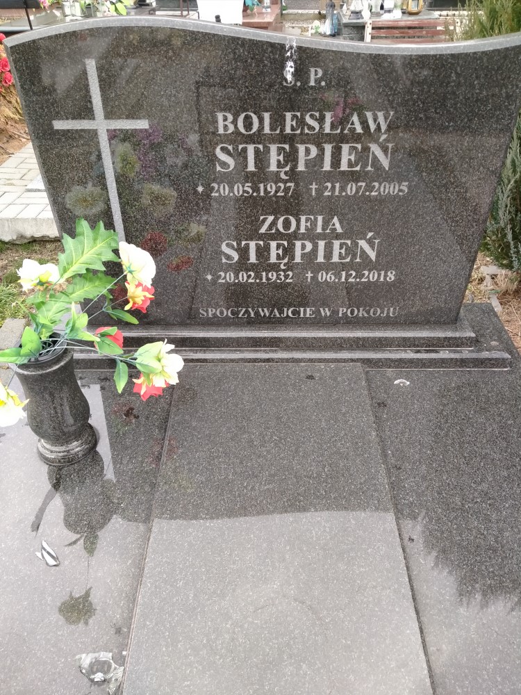 Grób Bolesław Stępień
