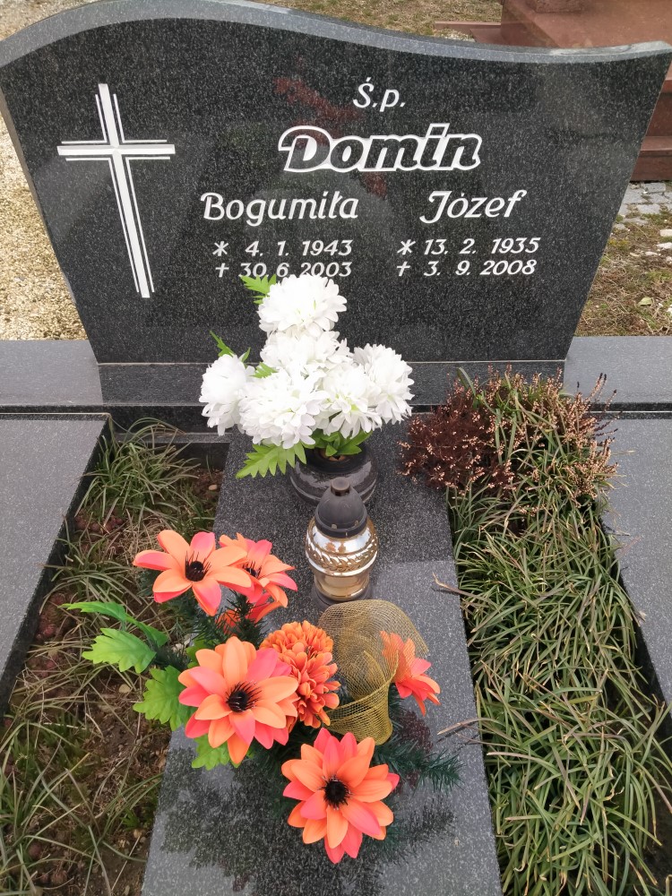 Bogumiła Domin 1943 Nysa - Grobonet - Wyszukiwarka osób pochowanych