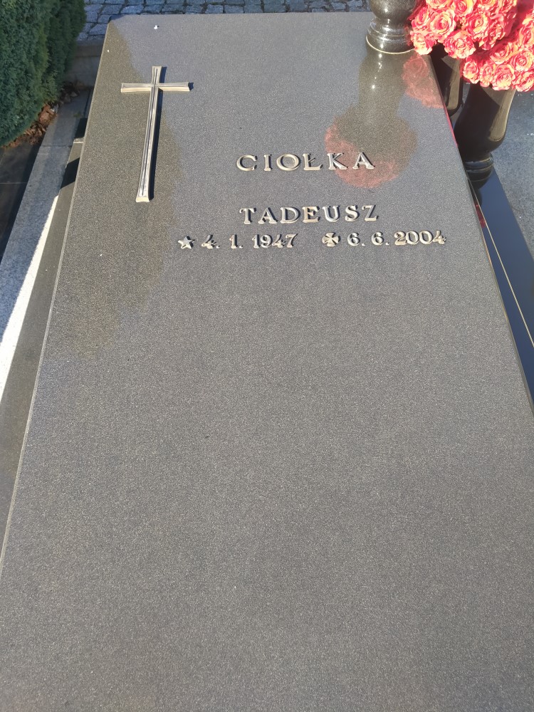 Tadeusz Ciołka 1947 Nysa - Grobonet - Wyszukiwarka osób pochowanych