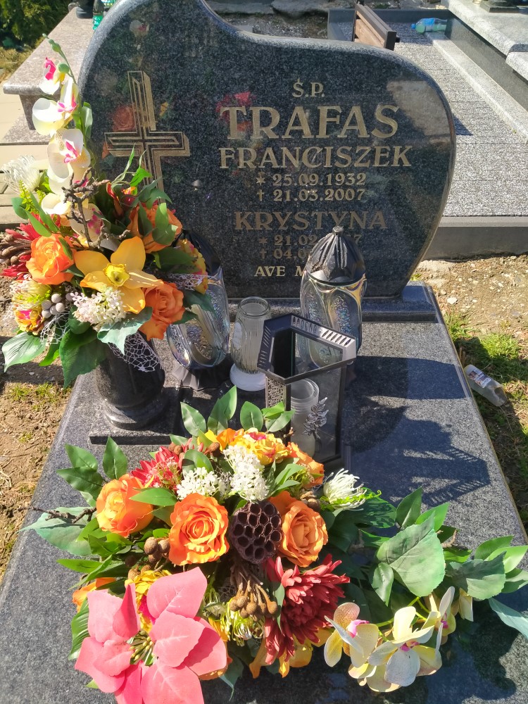 Grób Krystyna Trafas