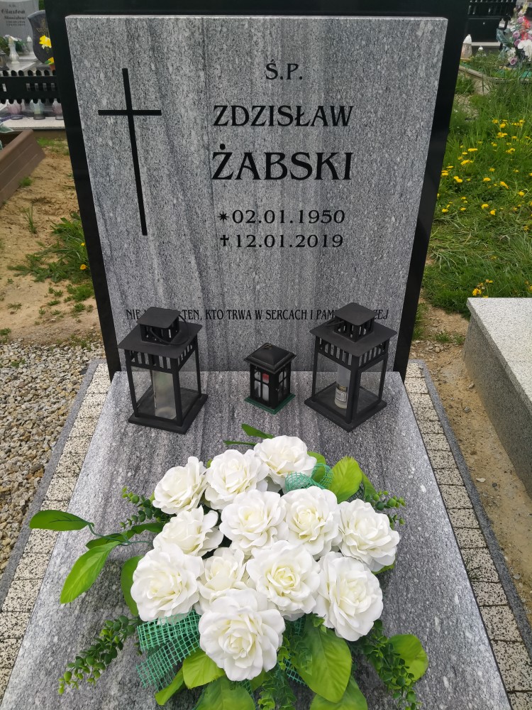 Grób Zdzisław Żabski